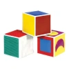 Kaplan Early Learning Company Soft Tactile Blocks In Multi