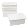 Kaplan Early Learning Company Storage Bins With Lids In White
