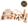 Kaplan Early Learning Company Toddler And Preschooler Wooden Exploration Set In Multi