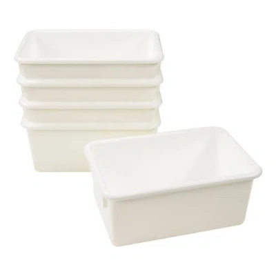 Kaplan Early Learning Company White Colored Storage Bin