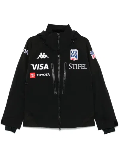 Kappa 6cento 602c Us Ski Jacket In Black