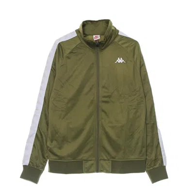 Kappa Anniston Slim Men's Track Jacket Green Military/white
