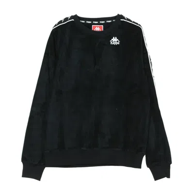 Kappa Authentic Aynset Men's Crew Neck Sweatshirt In Black/white