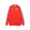 Kappa Authentic La Bartus Men's Hoodie Red/blue In Red/blue