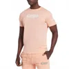 Kappa Authentic Paroo Tee Shirt In Peach In Pink