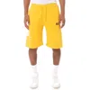 Kappa Authentic Sangone Shorts In Yellow/violet-white/black In Multi