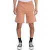 Kappa Authentic Uppsala Shorts In Brown/white In Pink