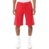 Kappa Banda Cagway Shorts In Red/yellow-blue/white In Red