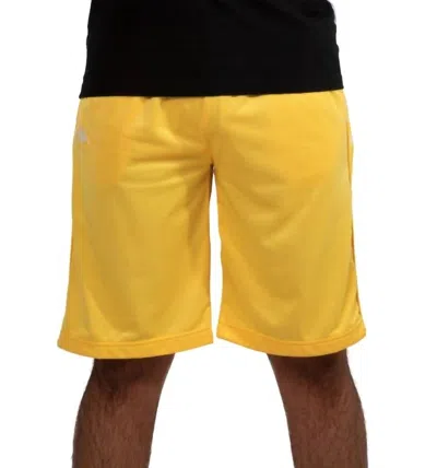 Kappa Banda Marvzin Short In Yellow Vanilla In Gold