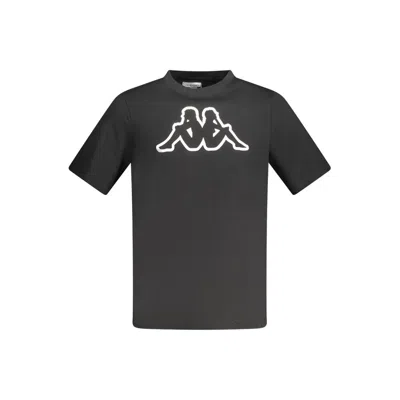 Kappa Black Cotton Men T-shirt