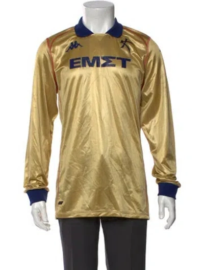 Pre-owned Kappa Graphic Print Crew Neck T-shirt In Multi