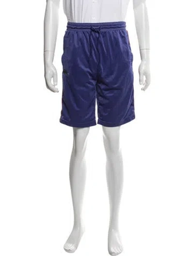 Pre-owned Kappa Jogger Shorts In Purple
