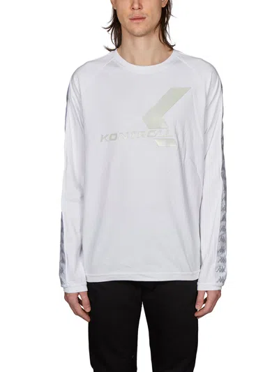 KAPPA KAPPA KONTROLL COTTON T-SHIRT M/L WITH LOGO