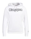Kappa Man Sweatshirt White Size S Cotton, Polyester In White
