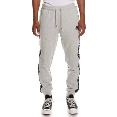Kappa Men's 222 Banda Alanz 2 Sweatpants In Grey/black In Multi