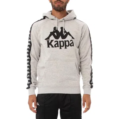 Kappa Men's 222 Banda Hurtado 2 Hoodie In Grey/black In Multi