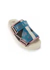 Kappa Men's Authentic Mitel 1 Sandals In Black Jet