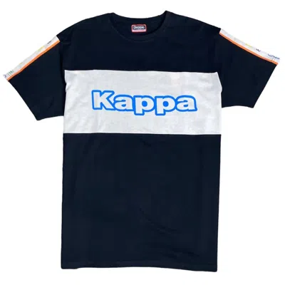 Kappa Men's Logo Camius T-shirt In Black In Blue