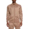 Kappa Men's Logo Tape Artem 2 Track Jacket In Brown/orange-blue/beige In Multi