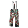 Kappa 622cg Premium Patterned Ski Bottoms In Black