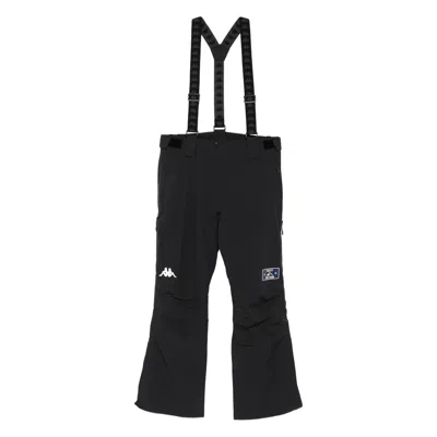 Kappa Patch Trousers In Black