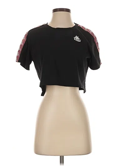 Pre-owned Kappa Short Sleeve T-shirt In Black