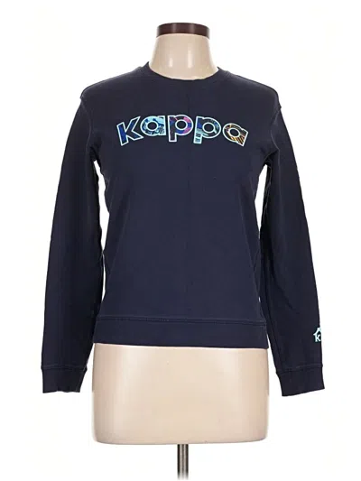 Pre-owned Kappa Sweatshirt In Blue