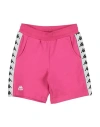 Kappa Toddler Girl Shorts & Bermuda Shorts Fuchsia Size 6 Cotton, Elastane In Pink