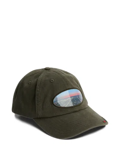 Kappa Vacation Embroidered Baseball Cap In Green