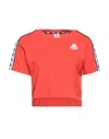 Kappa T-shirts In Orange