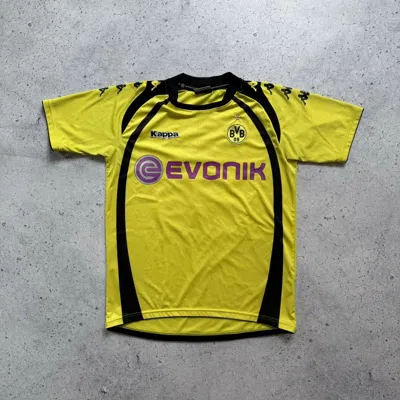 Pre-owned Kappa X Soccer Jersey Borussia Dortmund Lucas Home Shirt Soccer Jersey 2009/10 Tee In Yellow