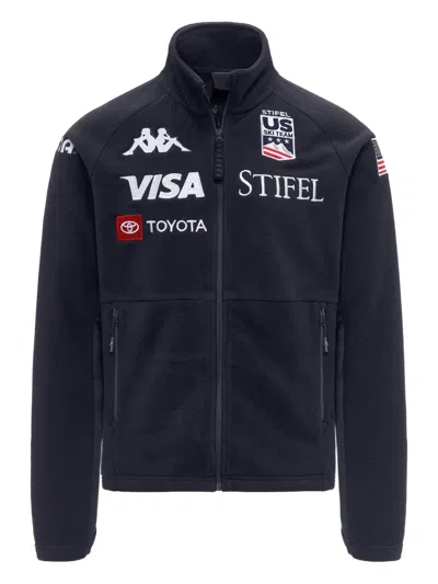 Kappa Zip Long-sleeve Jacket In Blue