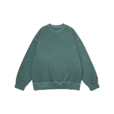 Kappy Deep Green Pigment Sweatshirt