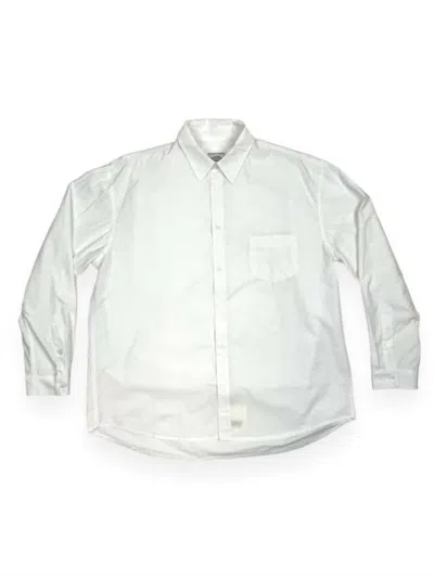 Kappy Relaxed Cotton Shirt In White