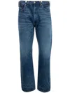 Kaptain Sunshine 1930 Straight-leg Jeans In Blue