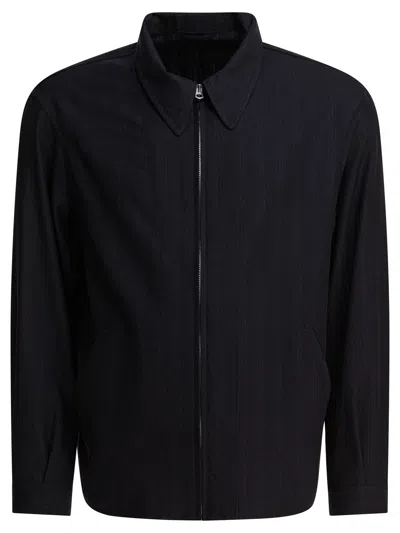 Kaptain Sunshine Black Silk Jacket