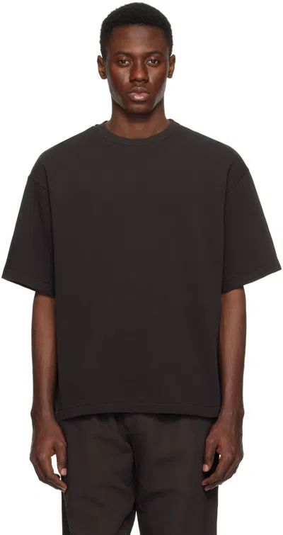 Kaptain Sunshine Black Suvin Plating T-shirt In Ink Black