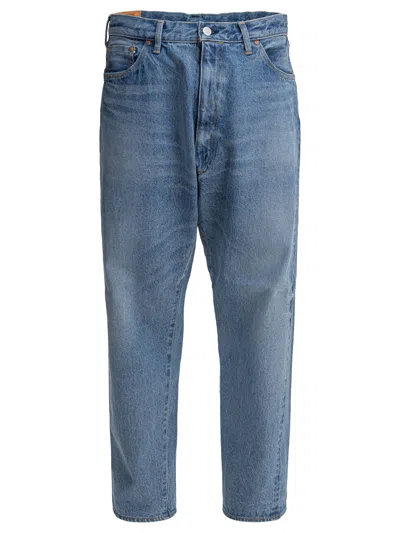 Kaptain Sunshine Blue Cotton Jeans