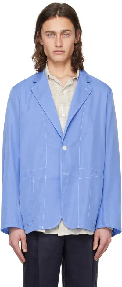 Kaptain Sunshine Blue Take Easy Blazer