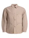 Kaptain Sunshine Hemp Blend Overshirt Jacket Jackets And Coats Beige In Pink