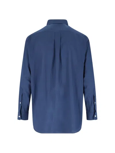 Kaptain Sunshine Buttoned Shirt In Blue