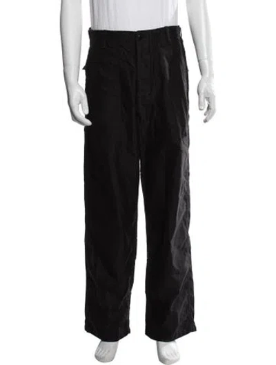 Pre-owned Kaptain Sunshine Cargo Pants In Black