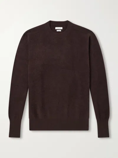 Kaptain Sunshine Cashmere Sweater In Brown
