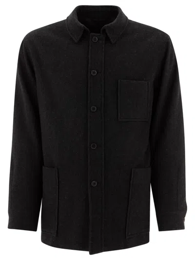 Kaptain Sunshine Coats In Black