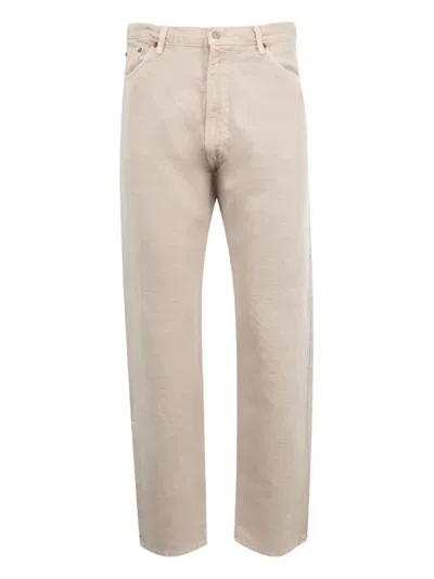 Kaptain Sunshine Cotton-blend Jeans In Nude