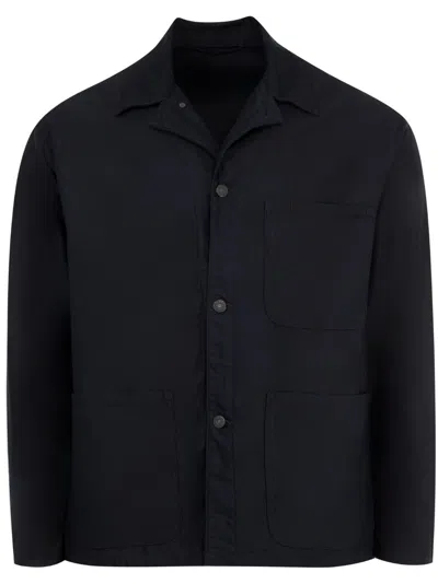 Kaptain Sunshine Coverall Jacket In Blue