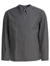 Kaptain Sunshine Wool-paper Blend Jacket With Modern Fit In Gray