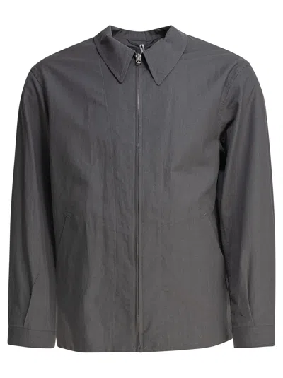Kaptain Sunshine Grey Paper Jacket In Gray