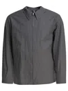 Kaptain Sunshine Wool-paper Blend Jacket With Modern Fit In Gray