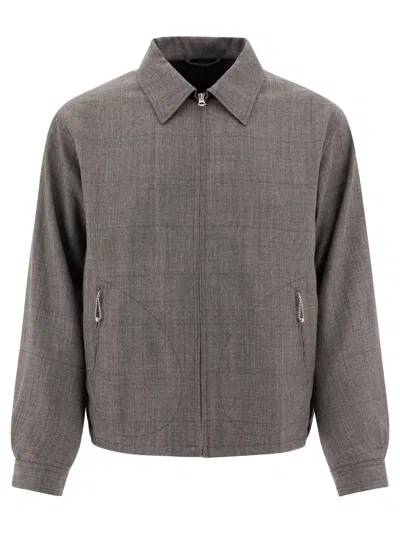 Kaptain Sunshine Jackets Grey In Gold